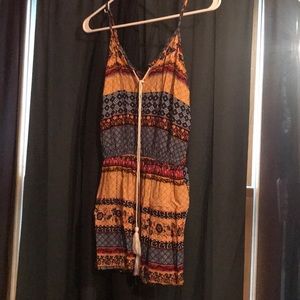 rue21 multicolor romper